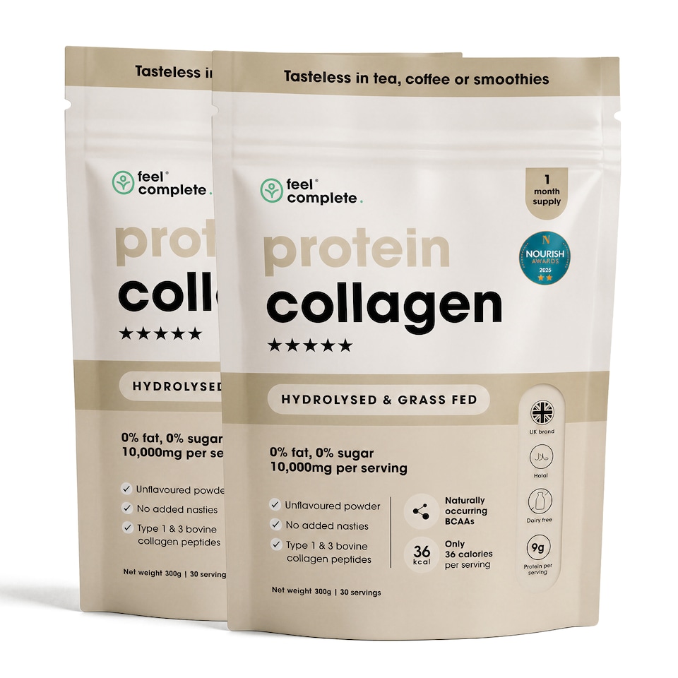 image 1 of Feel Complete Protein Collagen Powder (Unflavoured) 600g (2 Month Supply)