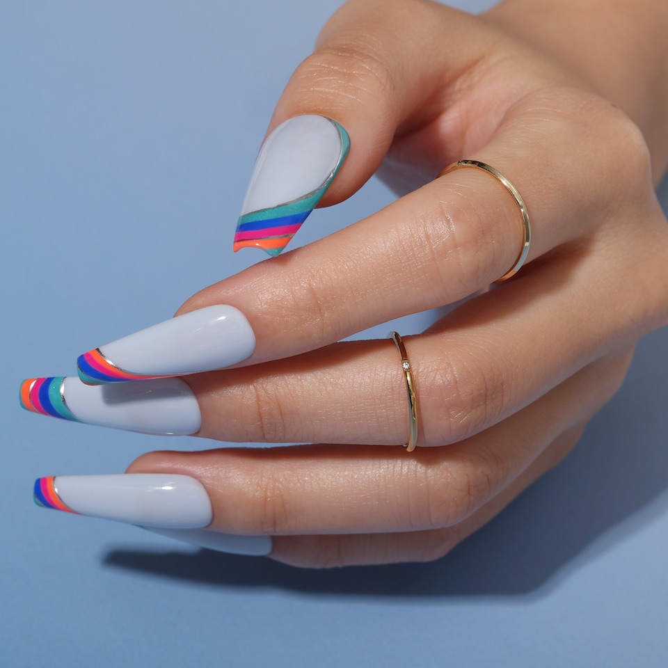 image 1 of Bluesky Blue Gel Polish - Breeze Blue 10ml | Blue