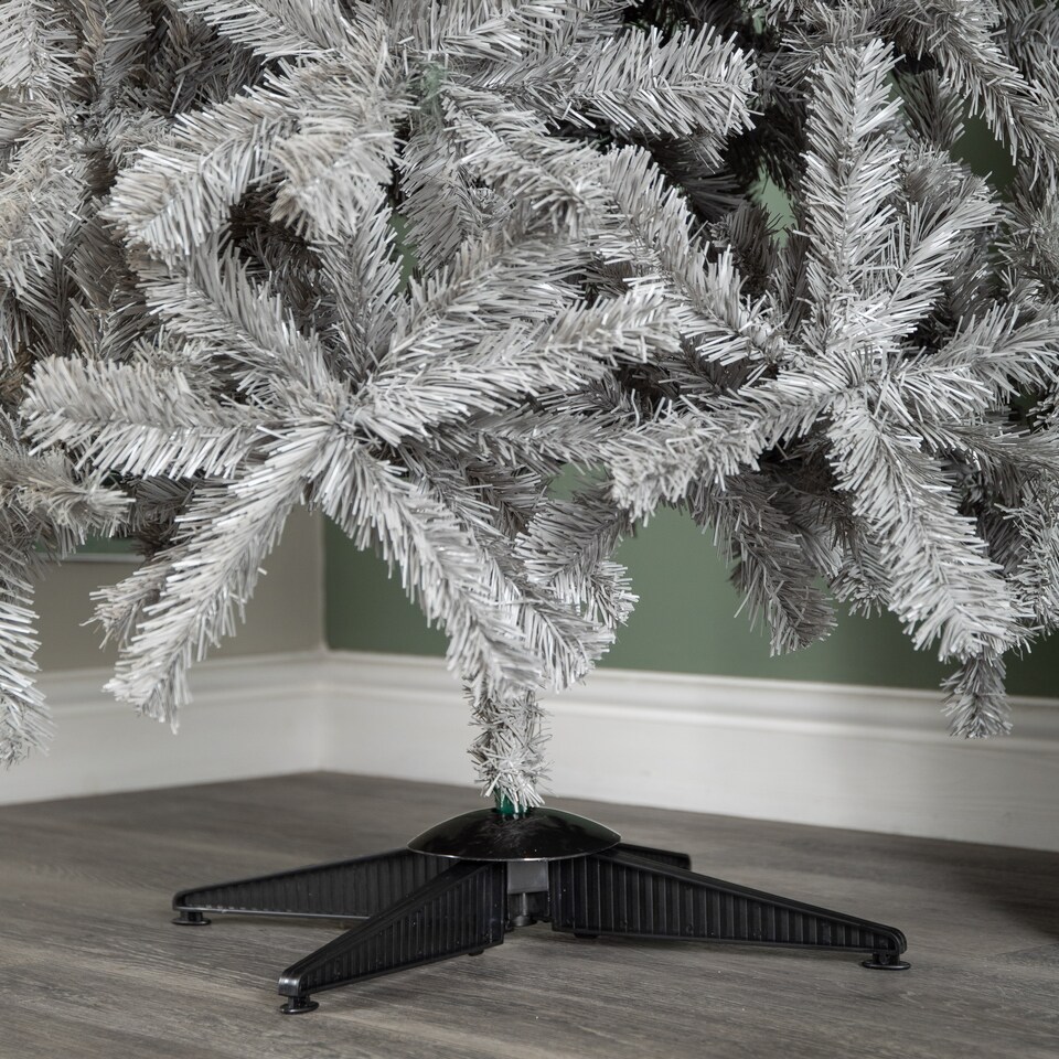 image 1 of 6ft (180cm) Colorado Grey Spruce Christmas Tree with Wrapped Branches & 483 Tips