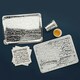 image 1 of Silver Celebrate Paper Trays - Pack of 4