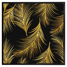 Golden tropical (Picture Frame) Black | L
