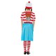 image 2 of Where's Wally? Wenda Deluxe Girls Fancy Dress Costume Kids Small - Age 4-6