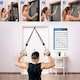 image 7 of 11Pcs Yoga Exercise Bands Resistance Tubes Set Fitness Workout Gym Equipment Stretch Band 5 Anti-Break 2 Foam Handle upto 150LB