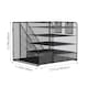 image 2 of Living and Home 5-Tier Multifunctional Desktop Organizer with Vertical File Sorters | Black