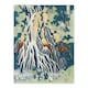 image 1 of Mist Waterfall Mt. Kurokami Vintage Japan Wall Art Print Hokusai 18x24"