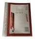 image 5 of Pack of 100 A5 Glass Clear Punched Pockets by Janrax