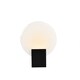 image 3 of Nordlux Hester Indoor Wall Light Black Plastic Intergrated LED  3-Level Dimming - Mains Powered, IP44 | Black | Black