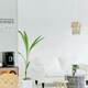 image 3 of ValueLights Gold Ceiling Pendant Droplets Shade and B22 GLS LED 10W Warm White 3000K Bulb