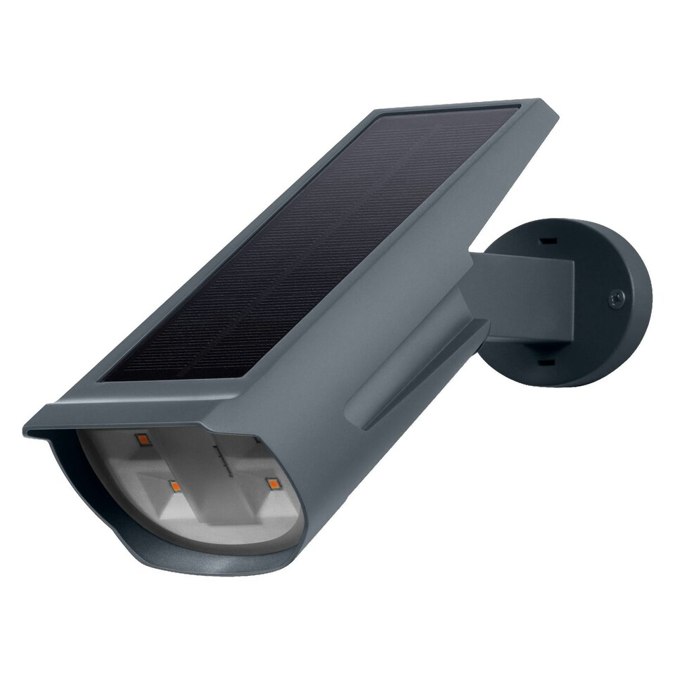 image 1 of Osram ENDURA Solar Spot Wall Light RGBW With Daylight Sensor | Black