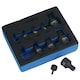 image 5 of Stubby Impact XZN Spline Triple Square Male Sockets M4 - M18 Mixed Drive 9pc