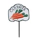 image 1 of Garden Vegetable Sign Marker - Carrots