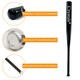 image 3 of 32" Sports Heavy Duty Baseball Bat Pole Stick Aluminium Sport Training Practice, Black