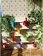 image 5 of Hanging Plant Pots Metal Flower Pot Vase Bucket Hanging Garden Planter with Drainage Hole, Balcony Home | Multi