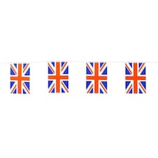 Union Jack Fabric Flag Bunting 3.6m