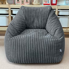 rucomfy Indoor Jumbo Cord Snuggle Bean Bag Chair for Kids