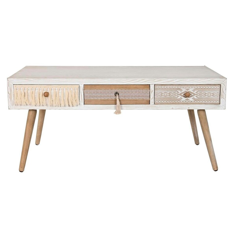 image 1 of Centre Table DKD Home Decor Fir Cotton (110 x 60 x 50 cm) N/A
