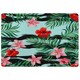 image 1 of Red & Pink Tropical Plants (Rug) Pink | Medium: 80x150cm