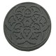 image 3 of Eco-Friendly Garden Stepping Stones - Scroll - Grey (Pack of 4)