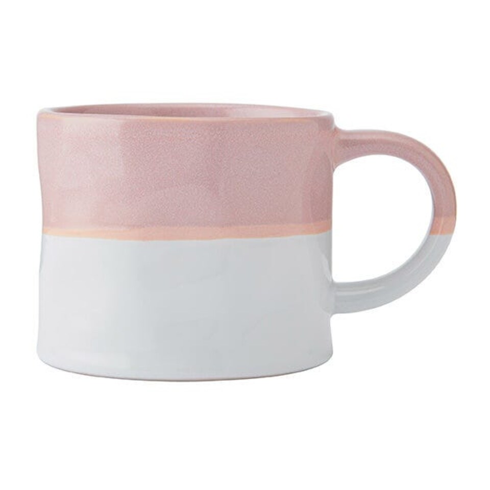 image 1 of Mikasa Pink & White Ombre 350ml Mug