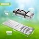 image 3 of GEEZY Camping Mat Foam Sleeping Pad Silver 180cm x 50cm