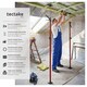 image 2 of Plasterboard Props Set of 2 - height-adjustable, 115 up to 290cm | Red | red | 20 x 8 x 115 cm | 2