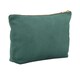 image 2 of Bagbase Plain Velvet Accessory Bag - Jade - S Green