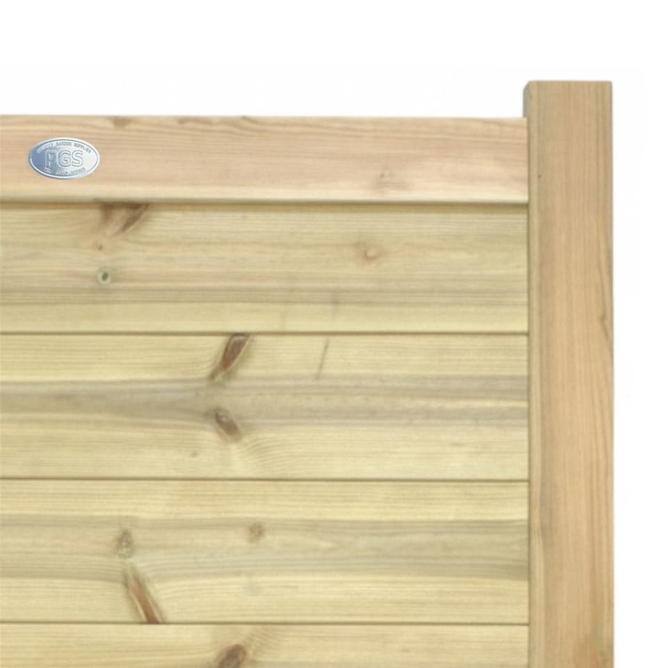 image 1 of Ultimate T&G Gate 4ft x 3ft Horizontal Smooth-Planed Fully Framed Treated Door