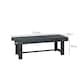 image 7 of Outsunny 1.1M Outdoor Garden Bench Patio Loveseat Fir Wood 2 Person Grey