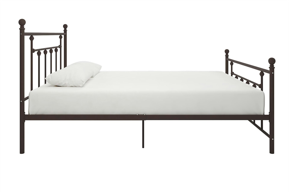 image 1 of Manila Metal Bed Bronze Look, King