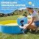image 5 of PawHut Dog Pool Dog Bath Tub Dog Paddling Pool, 100 x 30 cm