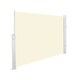 image 4 of 1.6m x 3m Patio Wind Break Awning Full Cassette Manual Side Shade Grey | Charcoal | 1.6m Height x 3m Projection