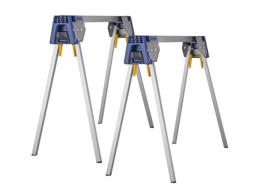 IRWIN All Metal Sawhorses (Twin Pack)