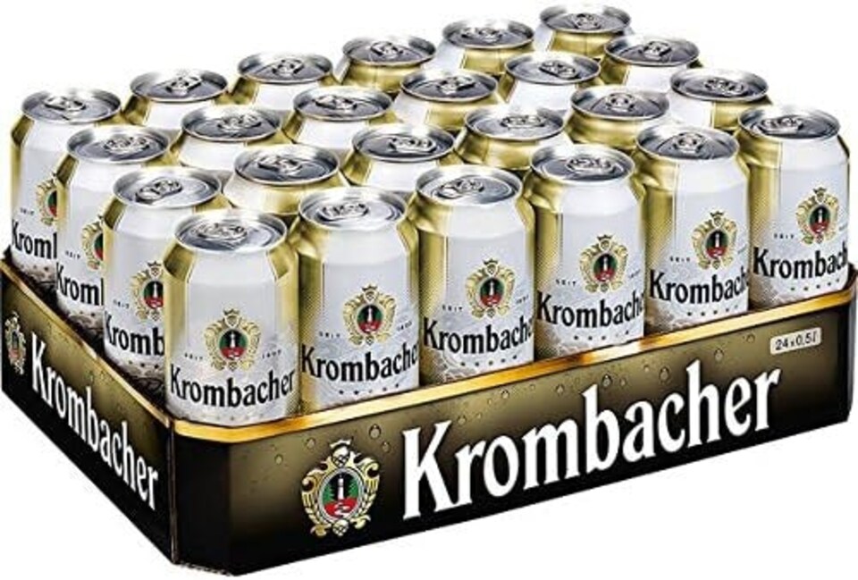 Krombacher German Pils case of 24 x 500ml cans