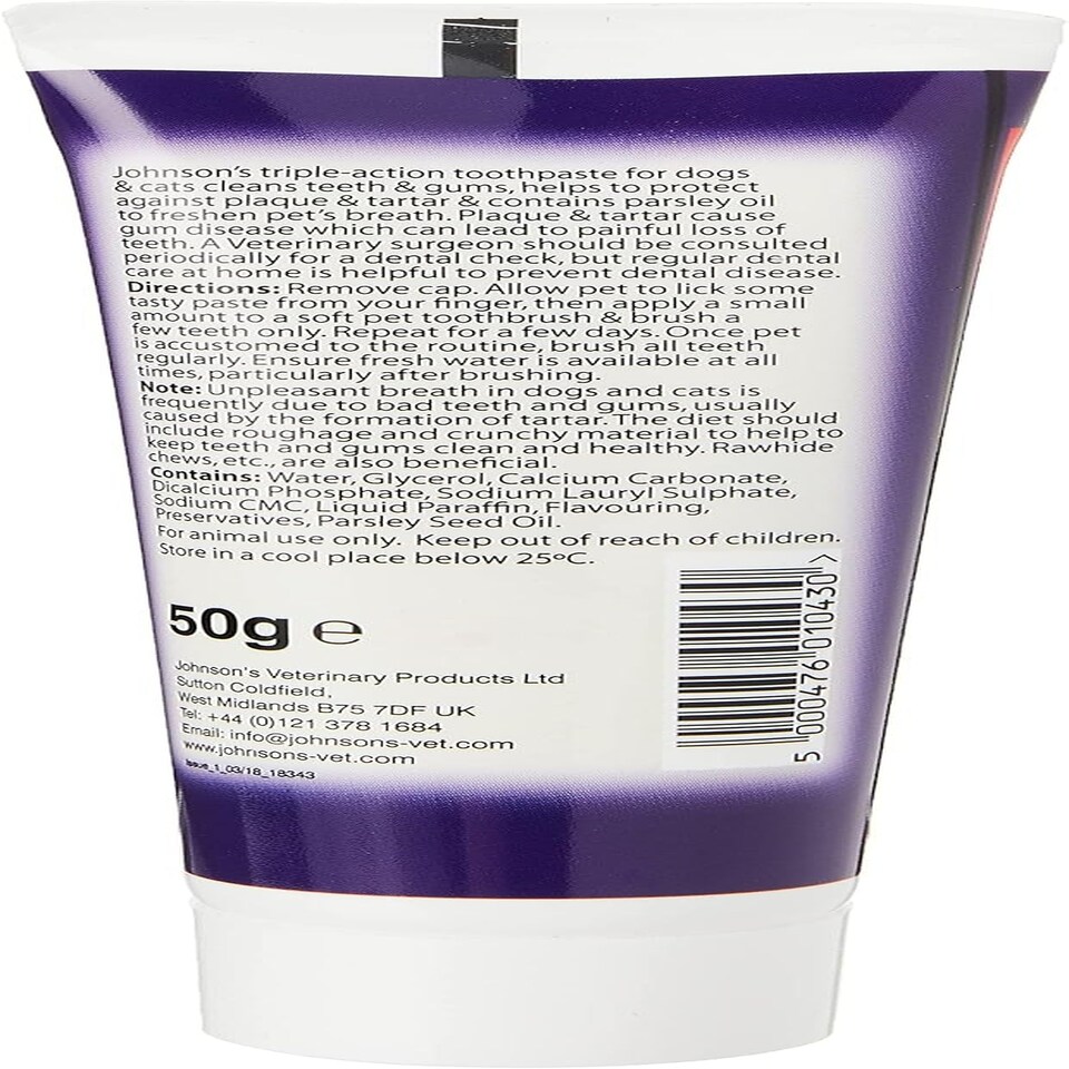 image 1 of Johnsons Beef Flavoured Toothpaste,White,50 gm