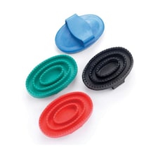 Lincoln Rubber Curry Comb - Blue - L