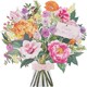 image 5 of Beautiful Bouquet Design Mother's Day Card