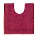 image 2 of Heavyweight Reversible Pedestal Toilet Mat - Beetroot