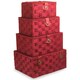 image 2 of Twisted Red Paper Rope Basket Red | Red | XL