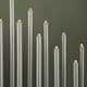image 4 of 29cm Battery Operated Light up Silver Christmas Candle Bridge with 17 LEDs