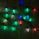 image 2 of Indoor Outdoor Colour Changing 40 LED crystal Pine Cone Lights