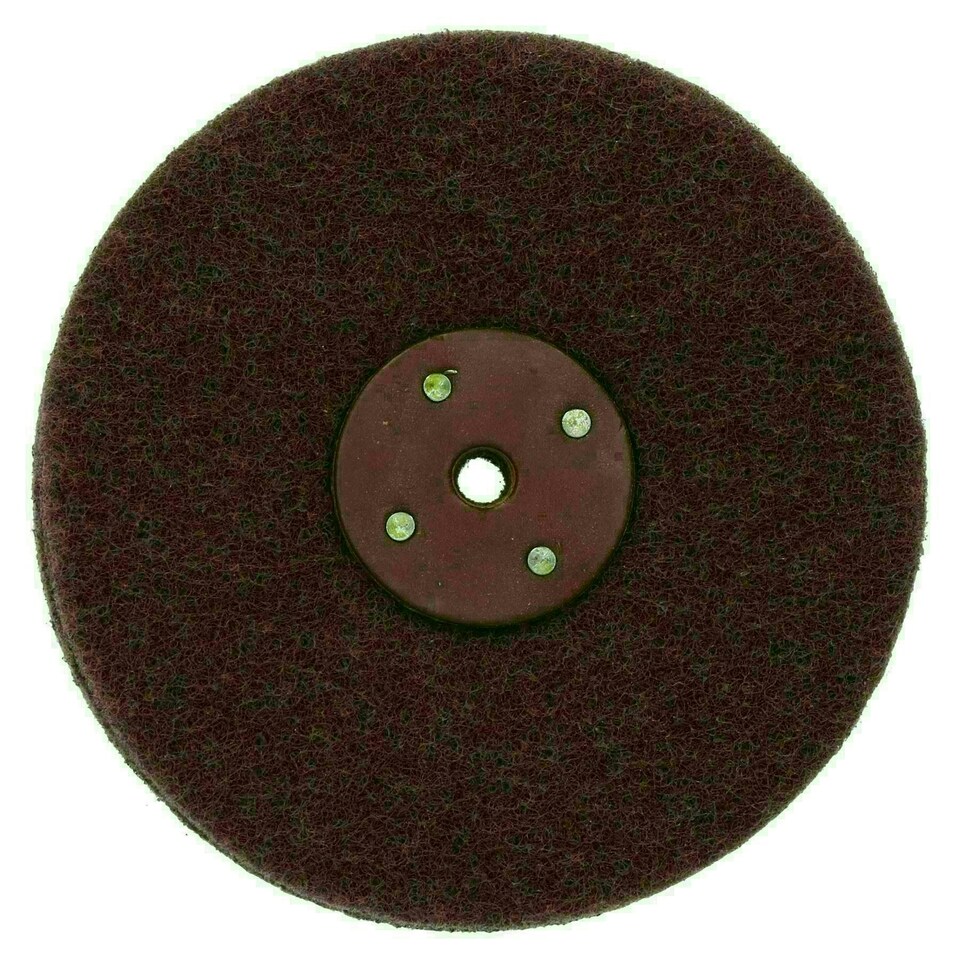 image 1 of Fine Abrasive Scotch Mop Rust Paint Removal Remover Polishing 6" x 4 Row