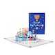image 1 of Bright Traditions Hanukkah Celebration 3D Pop-Up Greeting Card