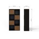 image 6 of Kube 2x4 Shelf Storage Cube | Multi | Walnut