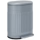 image 1 of HOMCOM Pedal Bin, Metal Kitchen Bin with Soft-close Lid Grey | 20L
