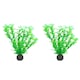 image 1 of Aquatic Aquarium Fish Tank Self Sinking Middle Silk Plant H-20cm (No2) 2PK
