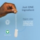 image 4 of Natracare Super Plus Organic Cotton Non-Applicator Tampons 4 x 20 Pack