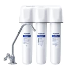 AQUAPHOR Crystal Under‑the-Sink Water Filter System: Filter Capacity: 8000 Litres | White