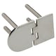 image 2 of Locker Door Hatch Hinges Marine Stainless Steel Boat Motorhome Polished 4 Pk Silver