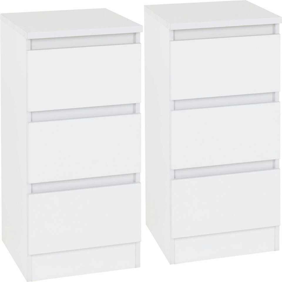 image 1 of Malvern 4 Piece Bedroom Set with 3 Door Triple Wardrobe Black