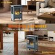 image 5 of HOMCOM Freestanding Bioethanol Fireplace Ethanol Fireplace Stove, Grey